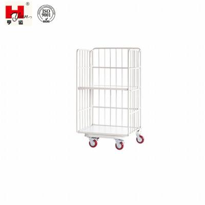 China Easy Mobile Garment Factory Foldable Cargo Cloth Cart Manufacturers for sale