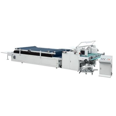 China FM-1300 semi-automatic food flute corrugated laminating machine for sale