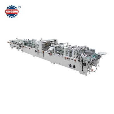 China Factory China Supplier KS-980SL Professional Folder Gluer Machine For 4 And 6 Corner Box for sale