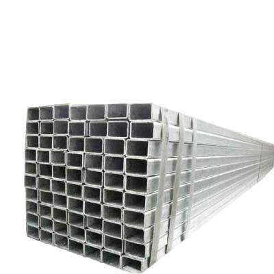 China Structure Pipe Q235 / Q345 80x80 Steel Galvanized Square Welded Tube Steel Pipe for sale