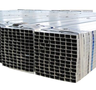 China Structure Pipe Steel Pipe Rectangular Square Steel Pipe Galvanized Steel Pipe for sale