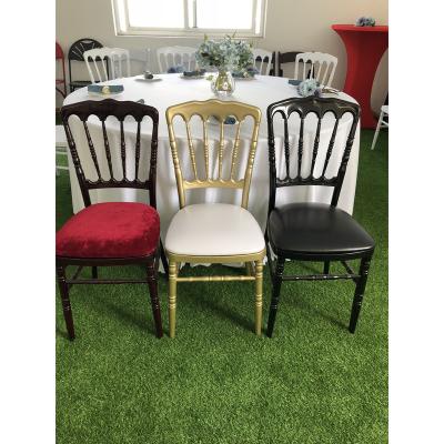 China UV Protect China Crystal Napoleon Chair Hot Sale Resin Transparent To Wedding Wholesale Price for sale