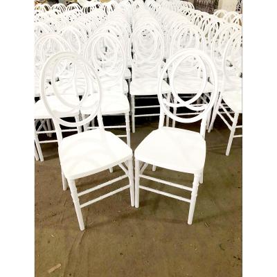 China Injection-moled Wholesale Black Phoenix Event Wedding Chairs With UV Stabilized PP Or PC Plastic Resin Round Back for sale