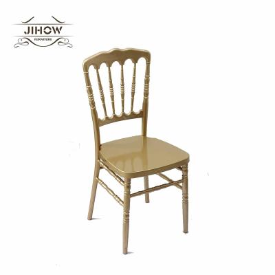 China Hotel chair factory direct aluminum 6 colors chiavari chairs for sale