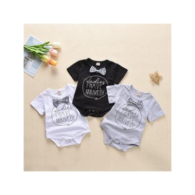 China 2022 Summer 3 To 6 Months Newborn Baby Clothes Boy Breathable High Quality Printing Romper Girl for sale