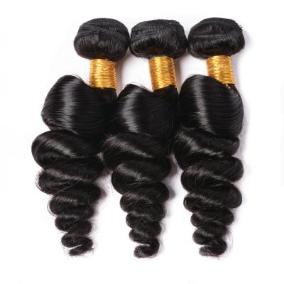 China Dropshipping Loose Wave Unprocessed Brazilian Virgin Hair Cuticle Aligned Hair Bundles for sale