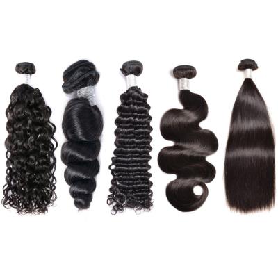 China Unprocessed Cuticle Aligned Silky Straight Virgin Mink Brazilian Wavy Curly Human Hair Bundles Hair Vendors for sale