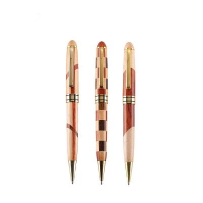 China Promotional Pen Zeamor 2022 Eco-friendly 0.7mm Best Luxury 1.0mm Biodegradable Wooden Pens for sale