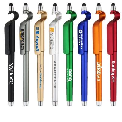 China Promotional Stylus Pen With Phone Stand Logo Tablet Pen Zeamor Promotion Multitool Universal Android Customized for sale