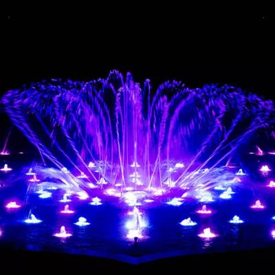 China Customized design manufacture customized music fountain hotel decoration fountain for sale