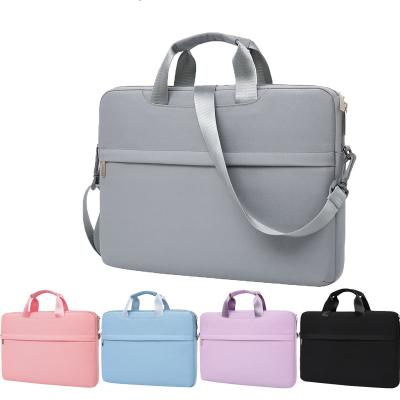 China 2021 New Fashion Women Laptop Shoulder Bag Waterproof Waterproof Cute Laptop Bags For Girls for sale