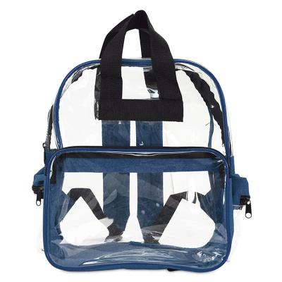 China Other Wholesale Custom Clear Transparent PVC Waterproof Backpack for sale