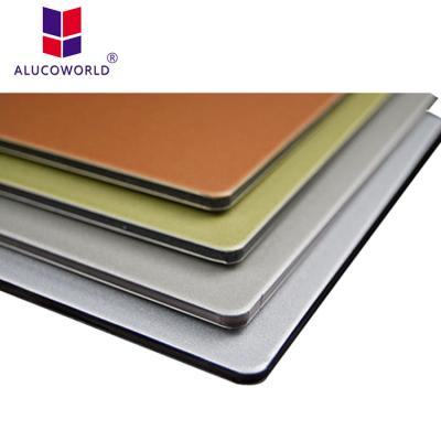 China ALUCOWORLD Industrial Aluminum Composite Shower Panel Panel ACP Aluminum Composite Bond Pane for sale