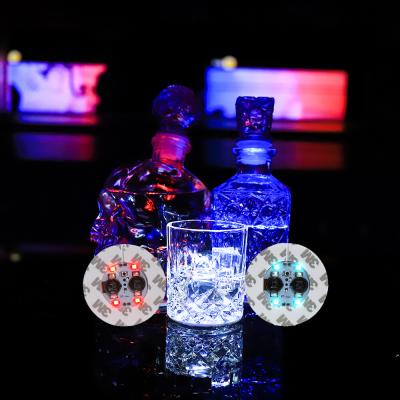 China High Quality Bar Promotion Party Supplies Decorations Light Up Mini LED Bottle Sticker For Bar for sale