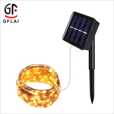 China Christmas Decor/Decoration Home Outdoor String Lights Waterproof 8 Modes LED Solar Powered String Lights For Outerdoor Decoration for sale