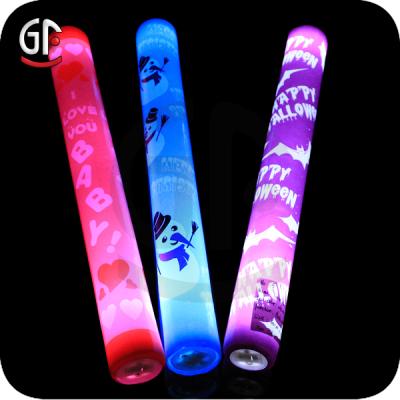 China High quality On/offBaton factory price customized concert led Halloween light stick /dandiya stick for sale