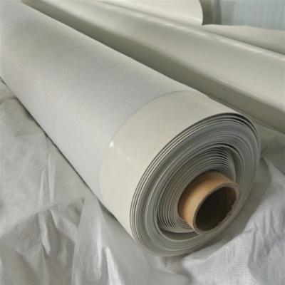 China Reinforced with fabric Roofing waterproof material PVC waterproof membrane for sale