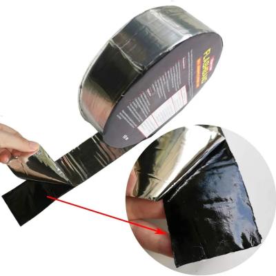 China Aluminium bitumen building waterproof material self adhesive reflective aluminum tape from China for sale