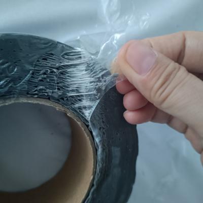 China Flexible Adhesive Backed Good Isolation Modern HDPE surface Butyl Sealant Rubber Tape for sale