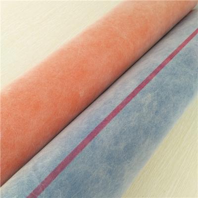 China Antifracture PP PE Membrane 0.5mm 0.6mm Colorful Fleece Waterprofing Lining For Washer Room Wall And Floor for sale