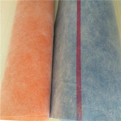 China Antifracture PP PE Membrane 0.5mm 0.6mm Fleece Waterprofing Liner For Washer Room Wall And Floor for sale