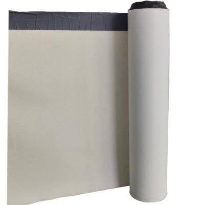 China Pre-Applied HDPE Waterproof Membrane for Building Material High Tensile Strength and Adhesivity for sale