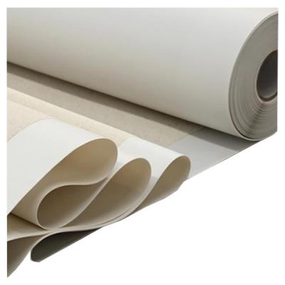 China High polymer self-adhesive reinforced with fabric uv resistance pre-applied HDPE self-adhesive waterproof film for sale