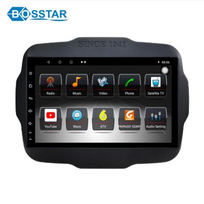 China GPS/Bluetooth/WIFI/3G/FM/Rearview Bosstar 2 Din Android Car Video-Audio Radio DVD Player For Jeep Renegade Car Gps Navigation for sale