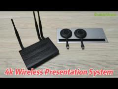 Screen Sharing 4k Wireless Presentation System 100 - 200ms Support Windows 7/8/10