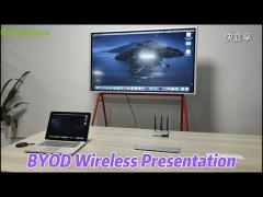 4K Audio / Video BYOD Wireless Presentation 350m Distance For Conference