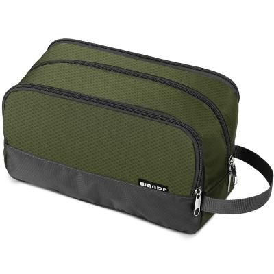 China Fashoion Travel Hot Selling Waterproof Nylon Mens Toiletry Bag With Private Label for sale