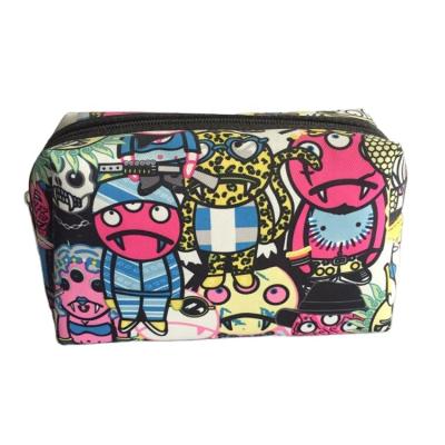 China Pretty Fashoion Fabric Cosmetic Pouch Made In China With Zipper for sale