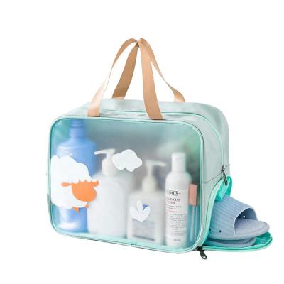 China Compostable Swimwear Daily/Promotional/Newcomer Gift Transparent PVC With Logo Zip Lock For Shoes Insulated Waterproof Dry Bag for sale