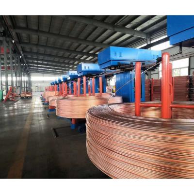 China Copper Rod Upward Continuous Casting Machine for Cooper Cable Manufacturer Te koop