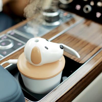 China Home/Car Ultrasonic Diffuser/Outdoor Cute Dog Pet USB Humidifier Essential Oil Humidifier for sale