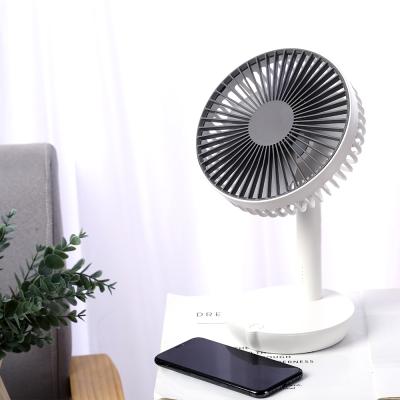 China 2022 Brand New Style Portable Detachable Mini Electric Pedestal USB Air Circulation Fans Rechargeable Personal Table for sale