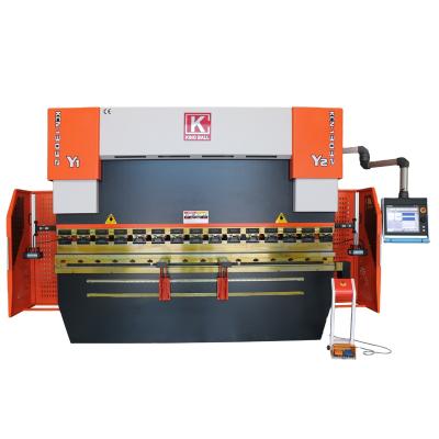 China Machinery Repair Shops 8 1 Axis CNC Hydraulic Press Brake Electro Hydraulic Synchronous Brake KCN-20032 with DA69T for sale