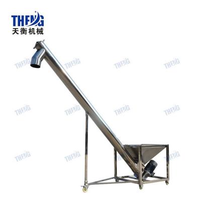 China Heat Resistant Stainless Steel Auger Screw Elevator / Conveyor For Powder for sale