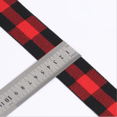 China Brand Logo Nylon Elastic Jacquard Webbing Elastic Custom Band For Underwear Boxer Shorts Waistband for sale