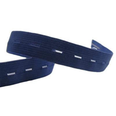 China 15/20/25mm Viable Sewing Accessories DIY Button Hole Knit Elastic Bands Ribbon Band Webbing en venta