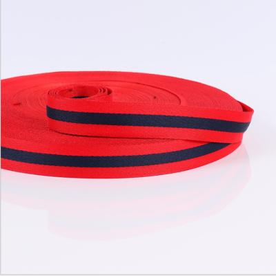 China Colorful High Tenacity Polyester Webbing Ribbon Ties Bias Tapes Webbing For Handcrafted Sewing Accessories for sale