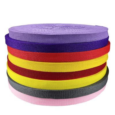 China Viable in 20mm 30mm 40mm 50mm Stock Durable Soft Polypropylene Tape Woven Bead Pattern PP Webbing for sale