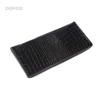 China Waterproof Multifunctional Business Credit Card Holder Crocodile Pattern Crocodile Pattern Men's Wallet for sale