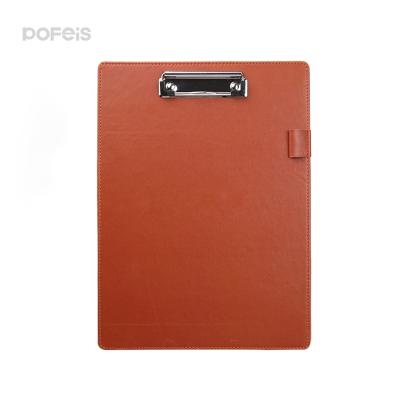 China PU Leather Leather Clipboard Panel Menu Writing Hotel Cover Custom Logo for sale