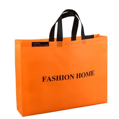 China Cheap Price Promotional Reusable Non Woven Tote Shopping Bag Eco - Friendly Beautiful for sale