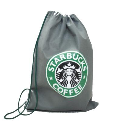 China Cheap eco-friendly non woven drawstring bag gift bag laminated non woven drawstring bag with customized logo for sale