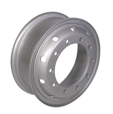 China Steel 6.5-20 Truck Steel Wheel rims 6.5-20 for 8.25-20 tire maker for sale