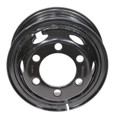 China 16 inch truck wheel steel rim with 6 holes from wheel maker for sale