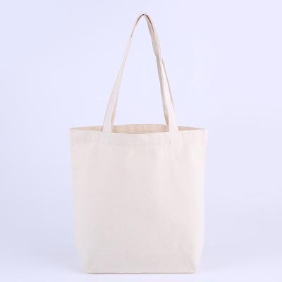 China 2021 eco-friendly tote bags eco-friendly recycled empty canves canvas bags spot creative advertising student cotton bags can be printed logo for sale