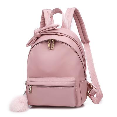 China Waterproof Women Leather Backpacks Mini Quality Black Leather Backpack Brands Casual Backpacks For Girls School Bag Bookbags for sale